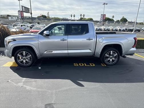 Celestial Silver Metallic 2023 Toyota Tundra Hybrid Capstone