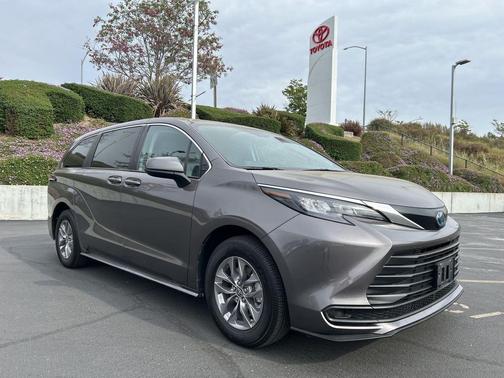Predawn Gray Mica 2024 Toyota Sienna LE