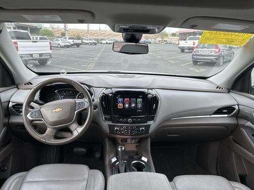 Satin Steel Metallic 2019 Chevrolet Traverse LT Leather