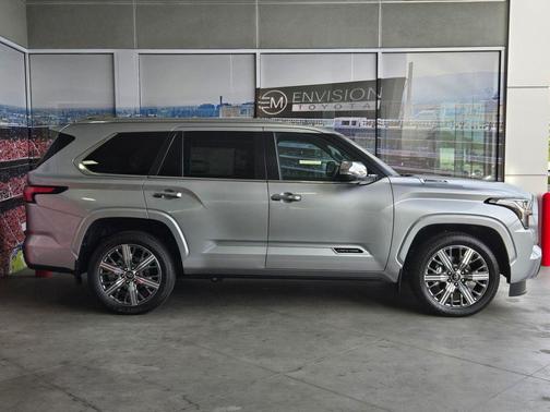 Celestial Silver Metallic 2026 Toyota Sequoia Capstone