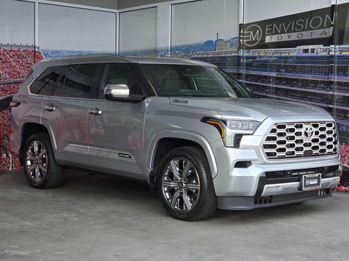 Celestial Silver Metallic 2026 Toyota Sequoia Capstone