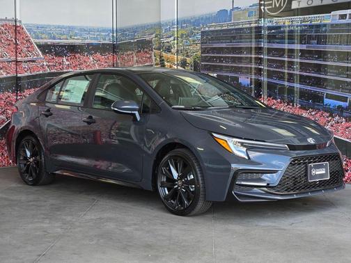 Underground/Midnight Black Metallic 2026 Toyota Corolla XSE