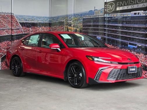 Supersonic Red 2026 Toyota Camry SE