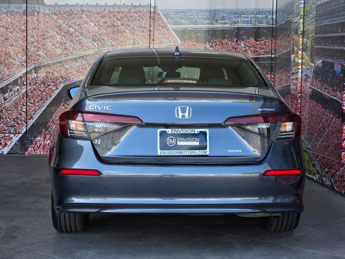 Sonic Gray Pearl 2025 Honda Civic Hybrid Sport