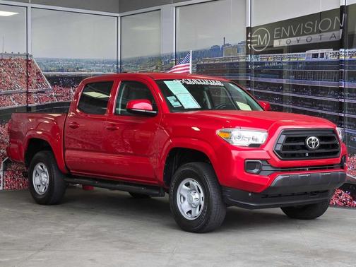 Barcelona Red Metallic 2022 Toyota Tacoma SR