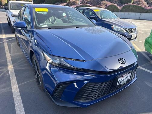 Blue 2026 Toyota Camry SE