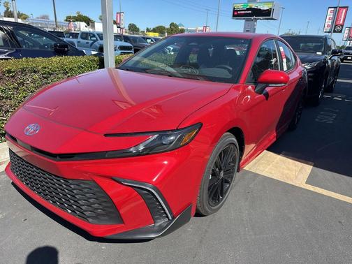 Supersonic Red 2026 Toyota Camry SE
