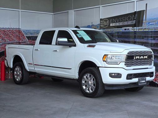 Bright White Clearcoat 2020 RAM 2500 Limited Crew Cab 4x4 6'4' Box