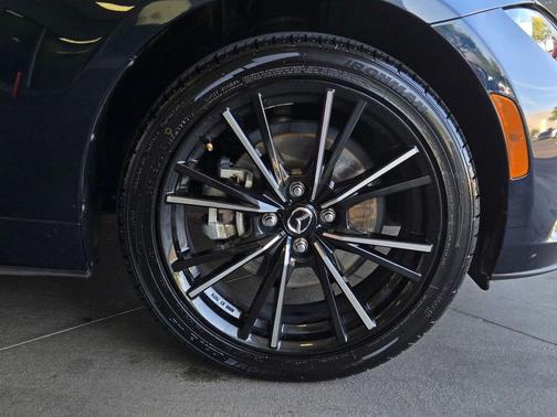 Deep Crystal Blue Mica 2025 Mazda MX-5 Miata RF Grand Touring