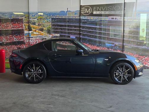 Deep Crystal Blue Mica 2025 Mazda MX-5 Miata RF Grand Touring