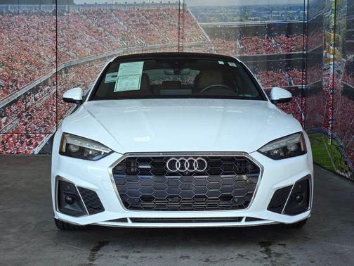 Arkona White 2024 Audi A5 Sportback 45 S Line Premium Plus