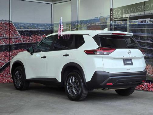 Glacier White 2021 Nissan Rogue S