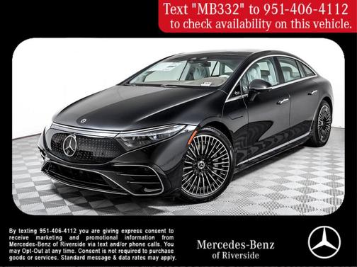 Obsidian Black Metallic 2026 Mercedes-Benz EQS 450 4MATIC