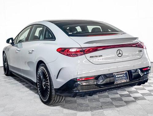 MANUFAKTUR Alpine Grey Non-Metallic 2025 Mercedes-Benz AMG EQE 4MATIC+