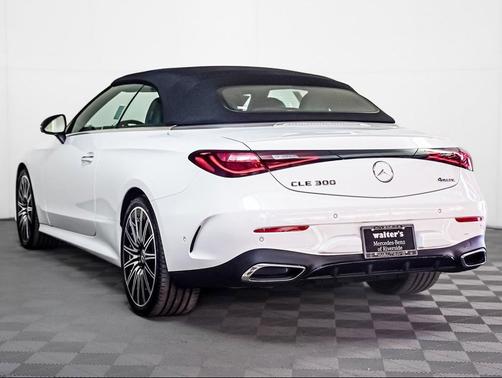 Polar White 2026 Mercedes-Benz CLE 300 4MATIC Cabriolet