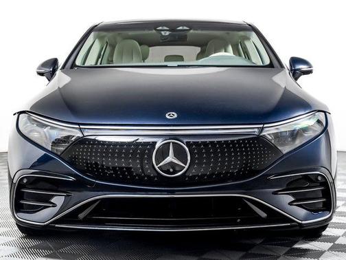 Nautical Blue 2023 Mercedes-Benz EQS 580 4MATIC