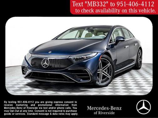 Nautical Blue 2023 Mercedes-Benz EQS 580 4MATIC