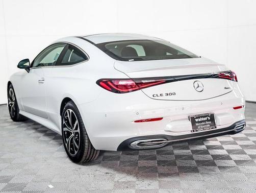 Polar White 2026 Mercedes-Benz CLE 300 4MATIC Coupe