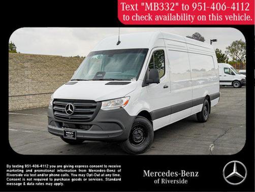 Arctic White 2026 Mercedes-Benz Sprinter 2500 High Roof