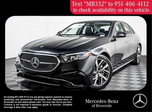 Black 2026 Mercedes-Benz E-Class E 350