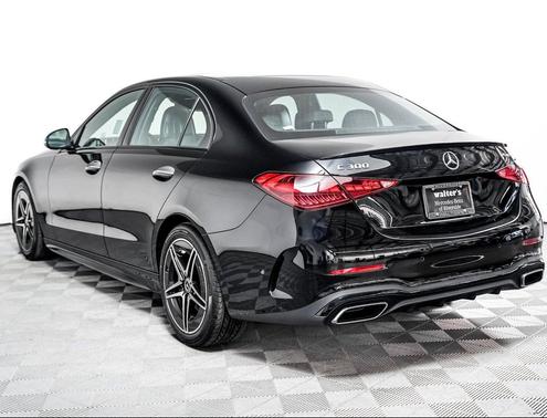 Black 2026 Mercedes-Benz C-Class C 300 4MATIC