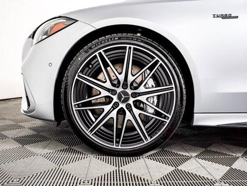 Cirrus Silver Metallic 2026 Mercedes-Benz AMG C 43 4MATIC