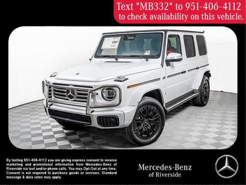 MANUFAKTUR Moonlight White Magno 2026 Mercedes-Benz G-Class G 550