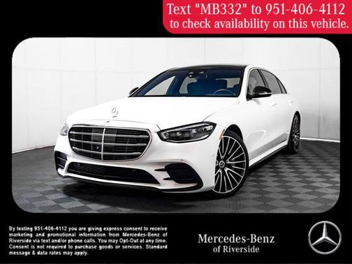 2022 Mercedes-Benz S-Class S 580 4MATIC