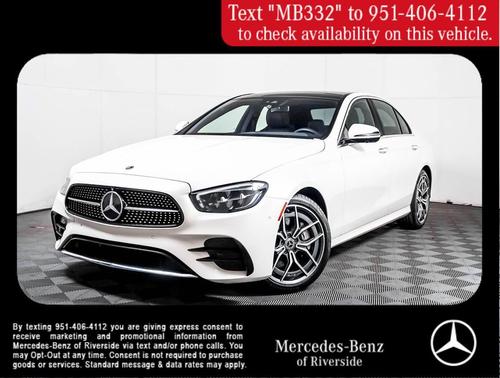 MANUFAKTUR Diamond White Metallic 2021 Mercedes-Benz E-Class E 350