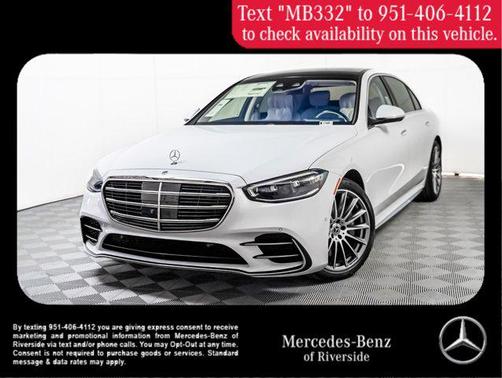 2025 Mercedes-Benz S-Class S 580 4MATIC