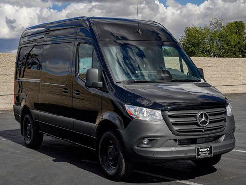 Jet Black 2026 Mercedes-Benz Sprinter 2500 High Roof