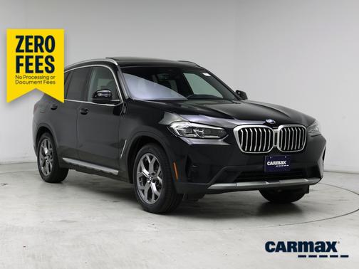 Black 2023 BMW X3 XDrive30i