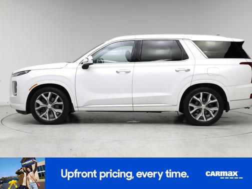 White 2021 Hyundai PALISADE Limited