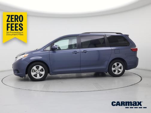 Blue 2015 Toyota Sienna LE