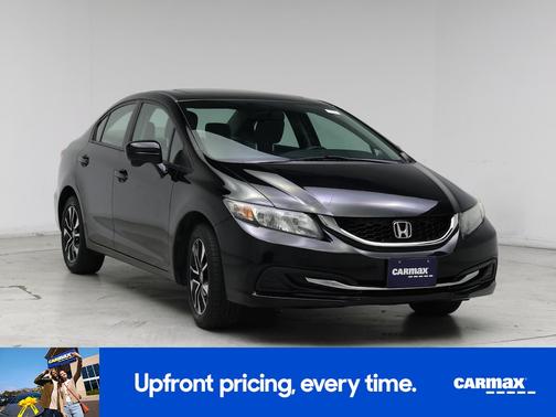 Black 2015 Honda Civic EX