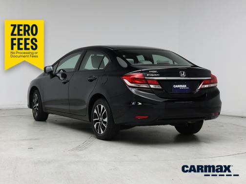 Black 2015 Honda Civic EX