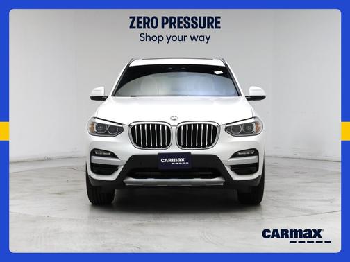 White 2020 BMW X3 XDrive30i