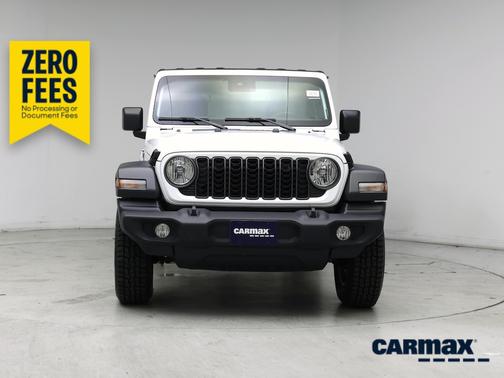 White 2025 Jeep Wrangler Sport S