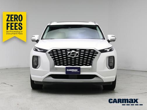 White 2021 Hyundai PALISADE Limited