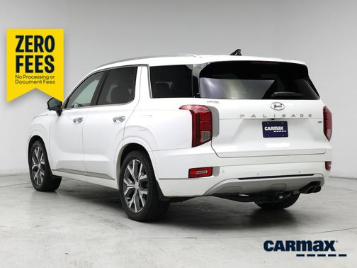 White 2021 Hyundai PALISADE Limited