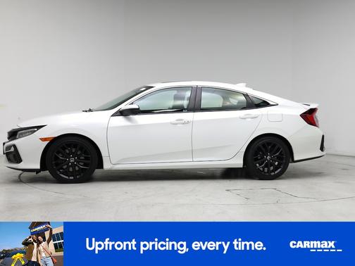 White 2020 Honda Civic SI