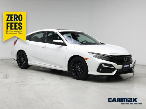 White 2020 Honda Civic SI