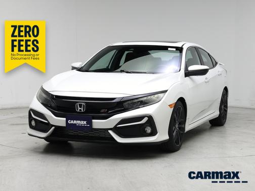 White 2020 Honda Civic SI