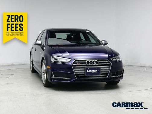 Blue 2018 Audi S4 Premium Plus