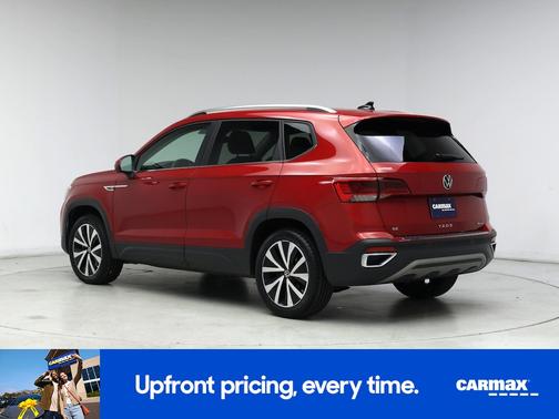 Red 2023 Volkswagen Taos SE