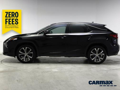 Black 2017 Lexus RX 350