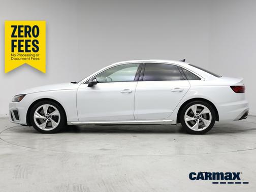 White 2022 Audi S4 Premium Plus