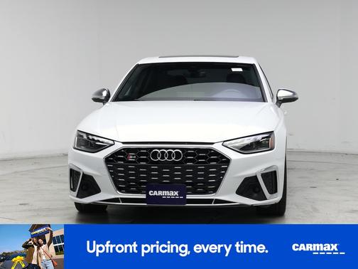 White 2022 Audi S4 Premium Plus