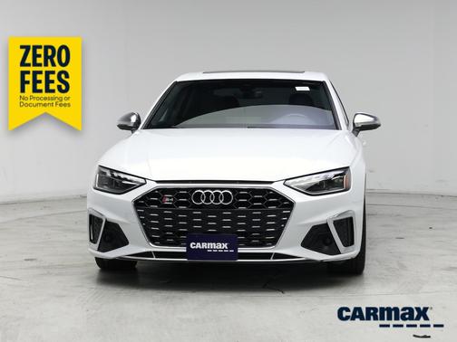 White 2022 Audi S4 Premium Plus
