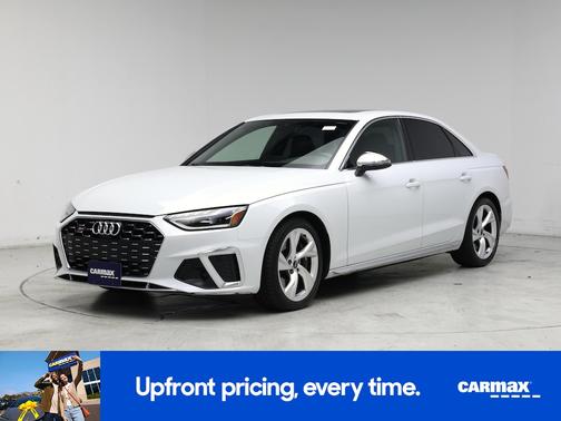 White 2022 Audi S4 Premium Plus